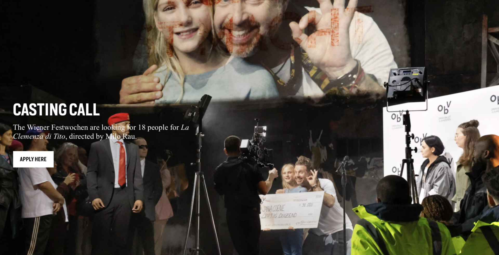 THE WIENER FESTWOCHEN [CASTING CALL]