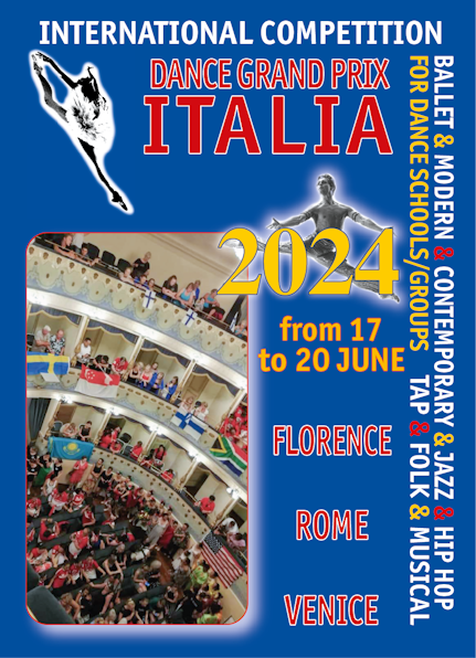 AVAILABLE PLACES TO REGISTER ARE RUNNING OUT FOR GRAND PRIX ITALY DANCE EVENT