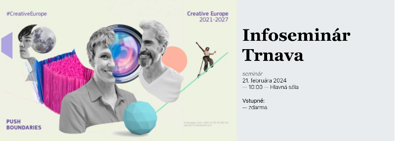 CREATIVE EUROPE [INFOSEMINÁR]